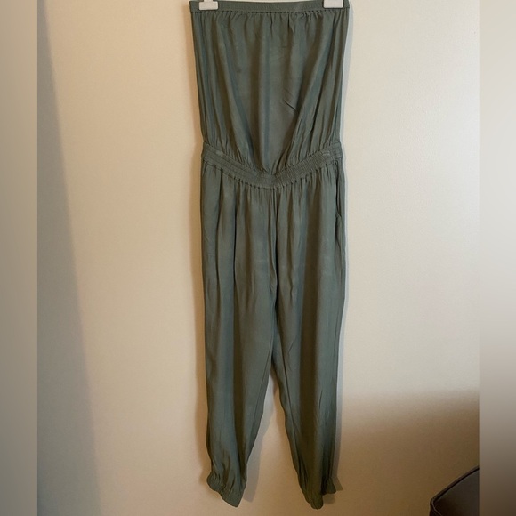 Aritzia Sunday Best Romper Green Size S - Picture 2 of 6